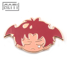 Mew cute red hair Koakuma hard enamel pin